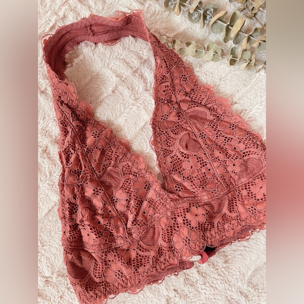 Lace Halter Bralette